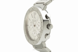 Bvlgari Diagono chronograph steel automatic Kal. 080TEEL Ref. BB 38 SS CH