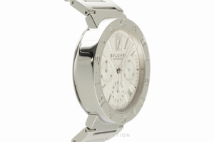 Bvlgari Diagono chronograph steel automatic Kal. 080TEEL Ref. BB 38 SS CH