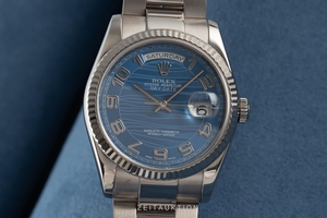 Rolex Day-Date 18 ct white gold automatic Kal. 3155 Ref. 118239