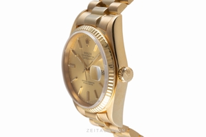 Rolex Datejust 18 ct gold automatic Kal. 3035 Ref. 16018