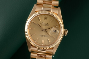 Rolex Datejust 18 ct gold automatic Kal. 3035 Ref. 16018