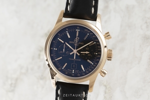 Breitling Transocean chronograph 18 ct red gold automatic Kal. B41 Ref. R4131012BC077
