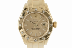 Rolex Datejust 18 ct gold automatic Kal. 2235 Ref. 80318