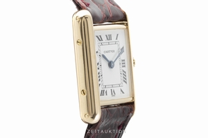 Cartier Tank 18 ct gold quartz Kal. 66