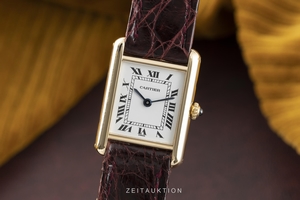 Cartier Tank 18 ct gold quartz Kal. 66