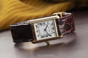 Cartier Tank 18 ct gold quartz Kal. 66