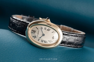 Cartier Baignoire 18 ct gold quartz Kal. 057 Ref. 1954
