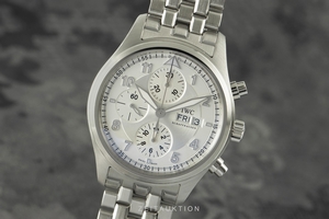 IWC Fliegeruhr chronograph steel automatic Kal. C.79320 Ref. IW371705