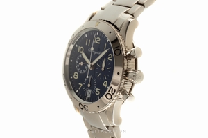 Breguet Type XX chronograph 18 ct white gold automatic Kal. 582 Ref. 3820