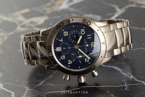 Breguet Type XX chronograph 18 ct white gold automatic Kal. 582 Ref. 3820