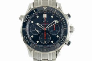 Omega Seamaster chronograph steel automatic Kal. 3330 Ref. 212.30.44.50.03.001