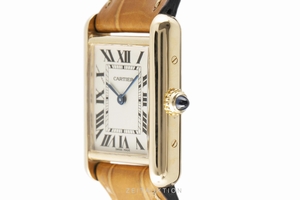 Cartier Tank 18 ct gold quartz Kal. 057 Ref. 2442