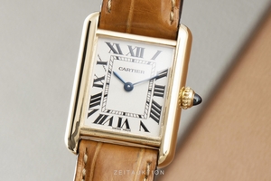 Cartier Tank 18 ct gold quartz Kal. 057 Ref. 2442