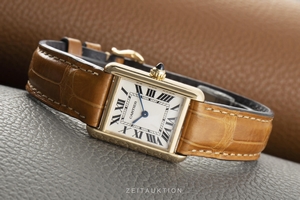 Cartier Tank 18 ct gold quartz Kal. 057 Ref. 2442
