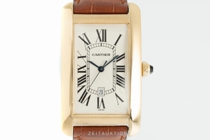 Cartier Tank Americaine 18 ct gold automatic Kal. 120 Ref. 1740