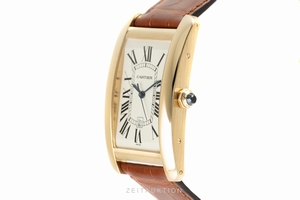 Cartier Tank Americaine 18 ct gold automatic Kal. 120 Ref. 1740