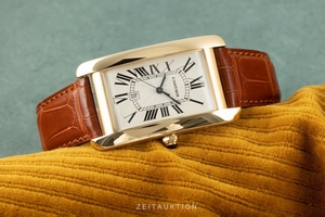 Cartier Tank Americaine 18 ct gold automatic Kal. 120 Ref. 1740