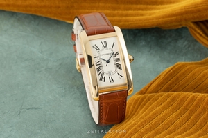 Cartier Tank Americaine 18 ct gold automatic Kal. 120 Ref. 1740