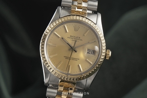 Rolex Date steel / gold automatic Kal. 3035 Ref. 15053