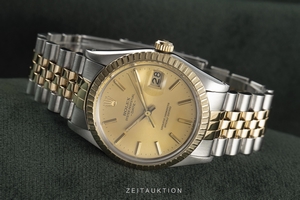 Rolex Date steel / gold automatic Kal. 3035 Ref. 15053