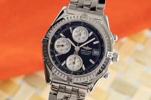 Breitling Chronomat chronograph steel automatic Ref. A13350