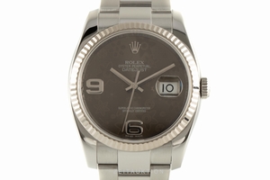 Rolex Datejust steel / white gold automatic Kal. 3135 Ref. 116234
