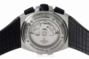 Omega Constellation chronograph steel automatic Kal. 3890 Ref. 121.32.44.52.01.001