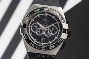 Omega Constellation chronograph steel automatic Kal. 3890 Ref. 121.32.44.52.01.001