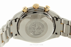 Omega Speedmaster Date chronograph steel / gold automatic Kal. 1152 Ref. 175.0083, 375.0083