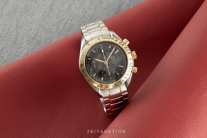 Omega Speedmaster Date chronograph steel / gold automatic Kal. 1152 Ref. 175.0083, 375.0083