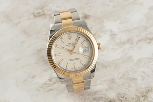 Rolex Datejust steel / gold automatic Kal. 3136 Ref. 116333