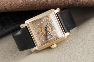Franck Muller Conquistador 18 ct red gold automatic Kal. 2800 SC Ref. 10000SC