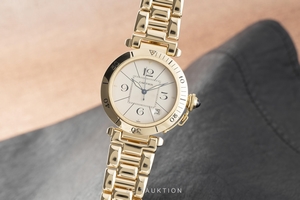 Cartier Pasha 18 ct gold automatic Kal. 20 Ref. 1989