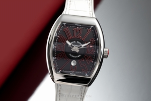 Franck Muller Vanguard steel automatic Ref. V45SCDT