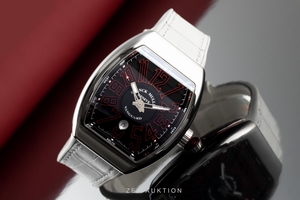 Franck Muller Vanguard steel automatic Ref. V45SCDT
