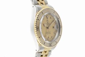 Tudor Mini-Sub gilt steel automatic Kal. ETA2671 Ref. 73091