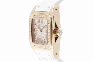 Cartier Santos 100 18 ct red gold automatic Kal. 076 Ref. 2879