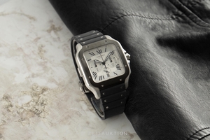 Cartier Santos steel automatic Kal. 1904-CH3 Ref. WSSA0017