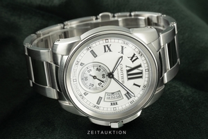 Cartier Calibre de Cartier steel automatic Kal. 1904-PS Ref. 3389