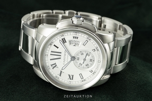 Cartier Calibre de Cartier steel automatic Kal. 1904-PS Ref. 3389