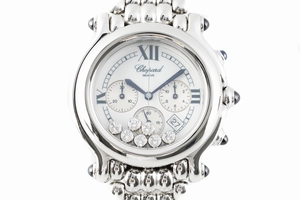 Chopard Happy Sport chronograph steel quartz Kal. 630/1 Ref. 28/8267-23