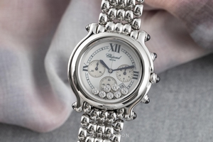 Chopard Happy Sport chronograph steel quartz Kal. 630/1 Ref. 28/8267-23