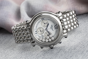 Chopard Happy Sport chronograph steel quartz Kal. 630/1 Ref. 28/8267-23