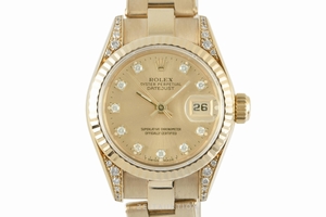 Rolex Datejust 18 ct gold automatic Kal. 2135 Ref. 69238