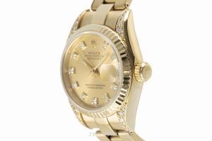 Rolex Datejust 18 ct gold automatic Kal. 2135 Ref. 69238