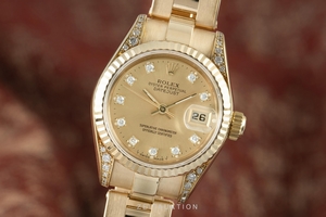 Rolex Datejust 18 ct gold automatic Kal. 2135 Ref. 69238