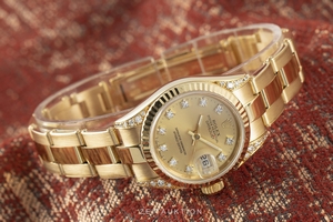 Rolex Datejust 18 ct gold automatic Kal. 2135 Ref. 69238