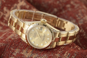 Rolex Datejust 18 ct gold automatic Kal. 2135 Ref. 69238