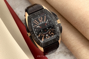 Franck Muller Conquistador chronograph titanium / gold automatic Kal. FM7000 C3 Ref. 9900CCGP