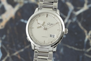 Glashutte Original Senator steel automatic Kal. GUB 100 Ref. 100-01-13-02-04